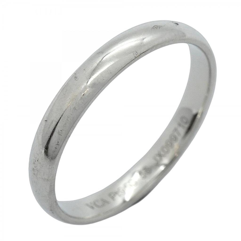 Van Cleef & Arpels Platinum 950 Band Ring (Pre-Owned)