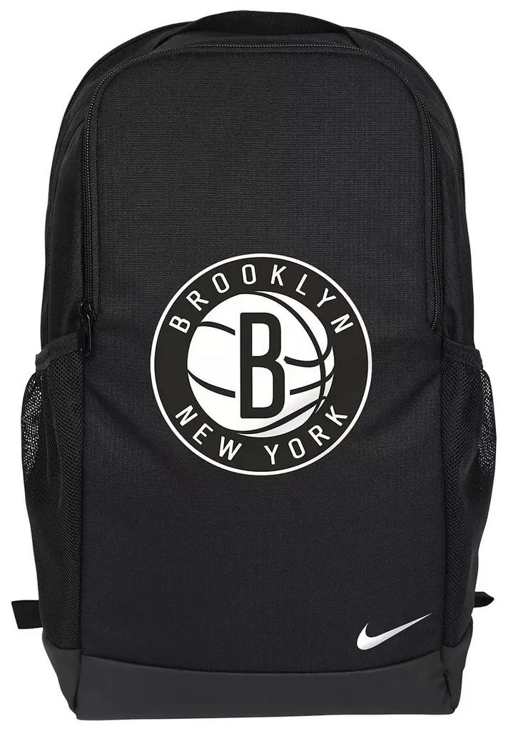 kids' printed backpack nike brasilia Nike Brasilia Kids' Backpack Bag NEW (18L) School Black/Black/Volt