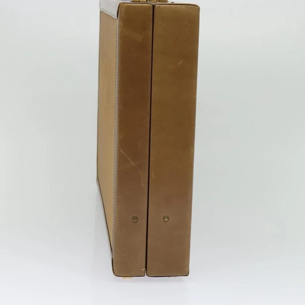 Loewe Anagram Business Leather Leather Briefcase Bag (Pre-Owned) 4