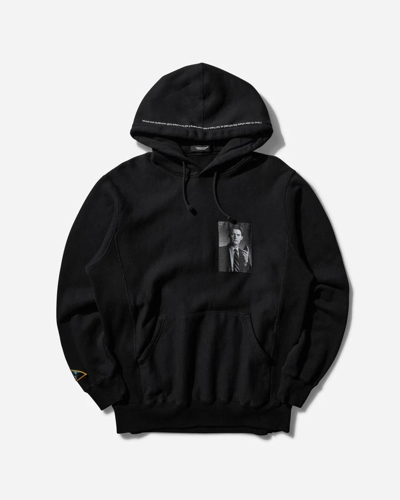 UNDERCOVER Men's Twin Peaks Hoodie Black 1