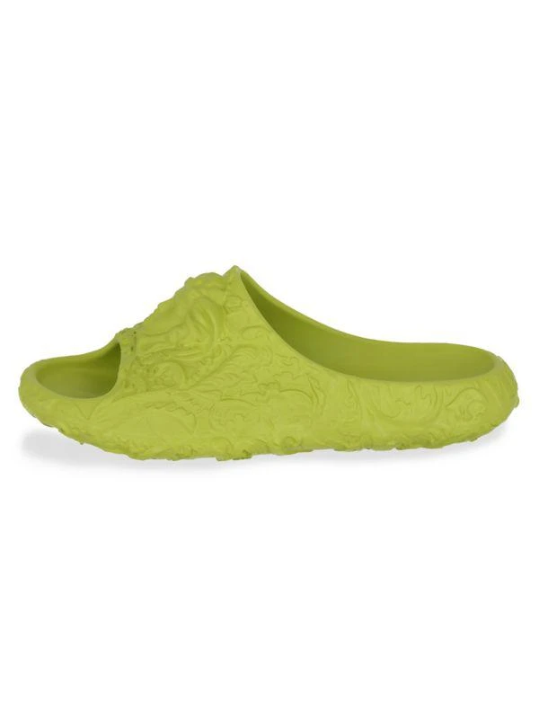 Versace Baroque Embossed Pool Slides 6