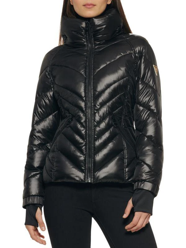 GUESS Quilted Puffer Jacket 1