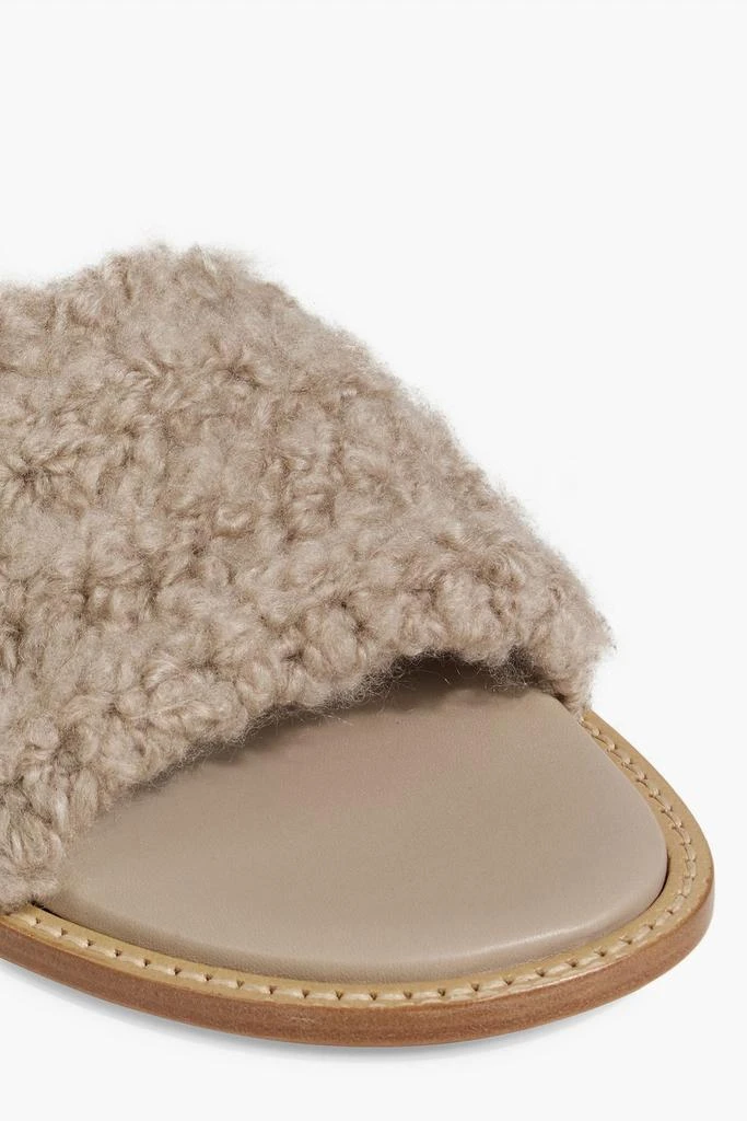 Gabriela Hearst Ballast cashmere slides 4
