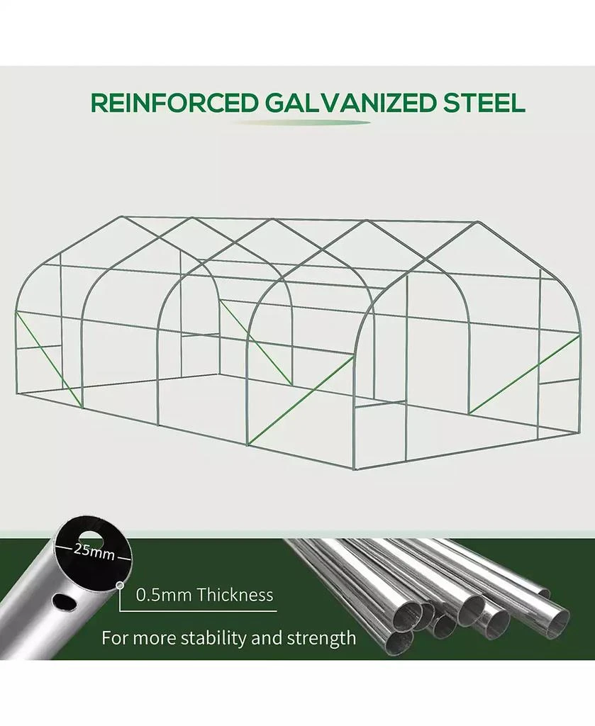 Outsunny 19.5
x10
x7
Outdoor house,Tunnel Walk-in House 8