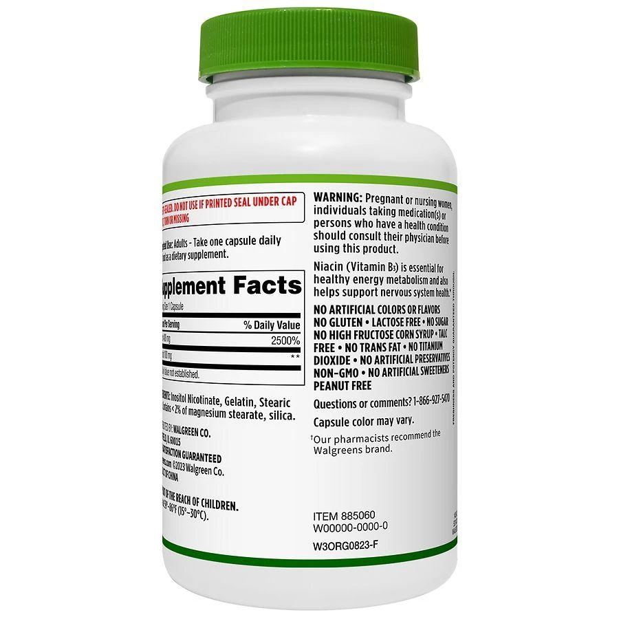 Walgreens Flush-Free Niacin 2