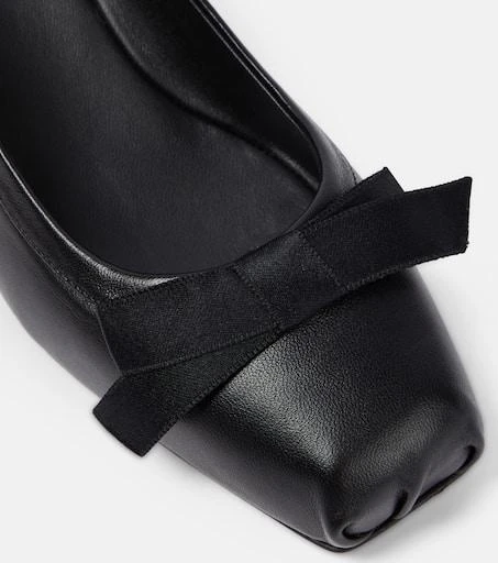 Christian Louboutin Mamaflirt 30 bow-detail leather pumps 6