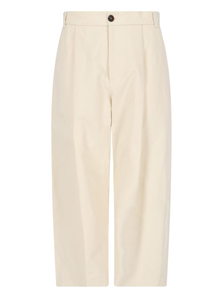 Studio Nicholson Studio Nicholson High-Waisted Wide-Leg Trousers
