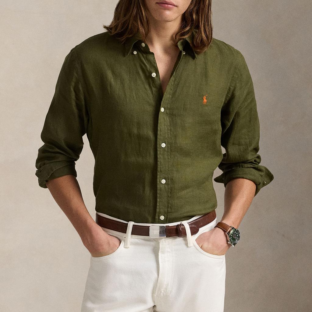 Ralph Lauren Custom-Fit Linen Shirt