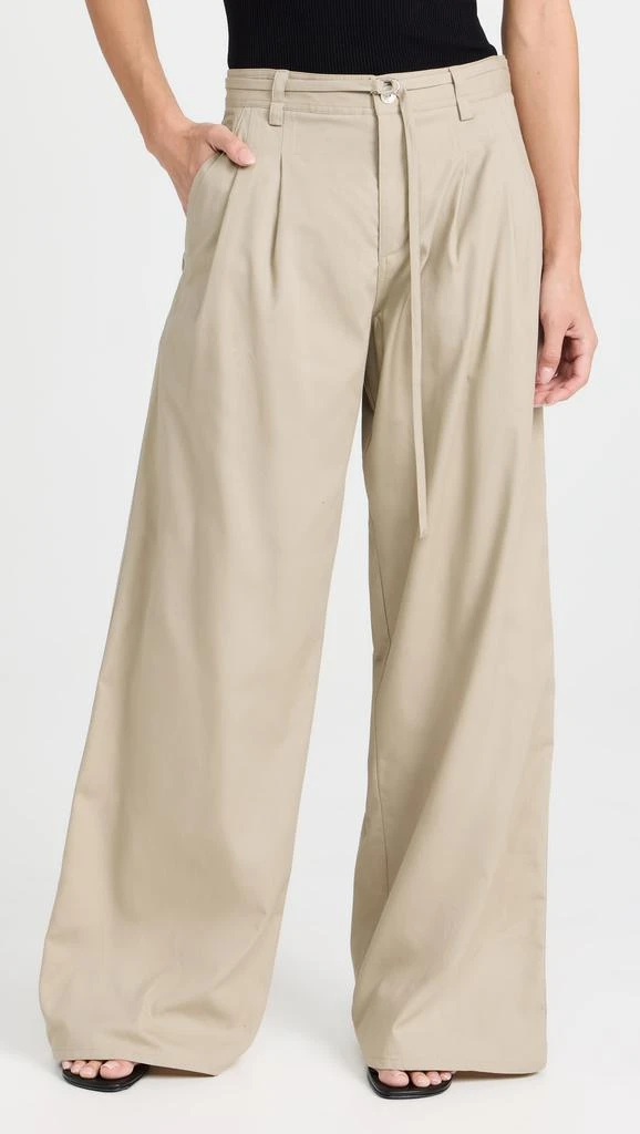 MARISSA WEBB Devin Wide Leg Chino Pants 6