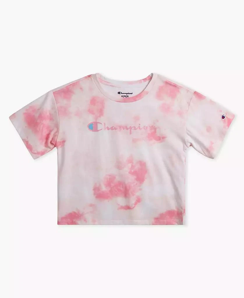 Champion Big Girls Tie Dye Meet Greet Crewneck T-shirt 4