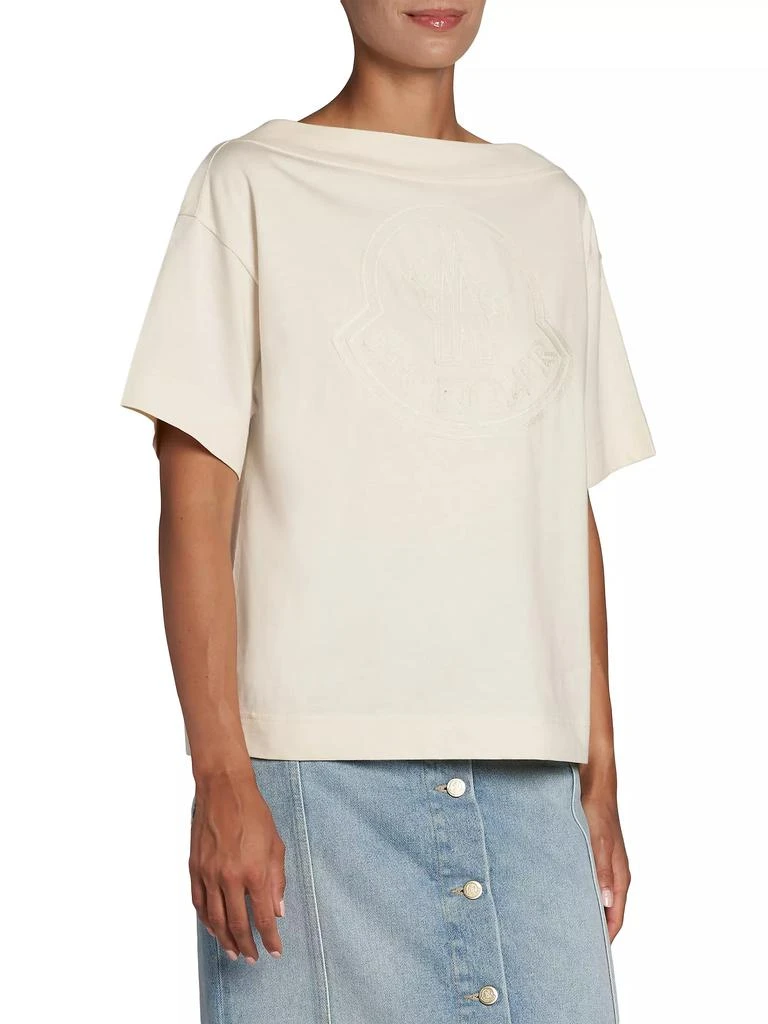 Moncler Logo Cotton Short-Sleeve T-Shirt 4