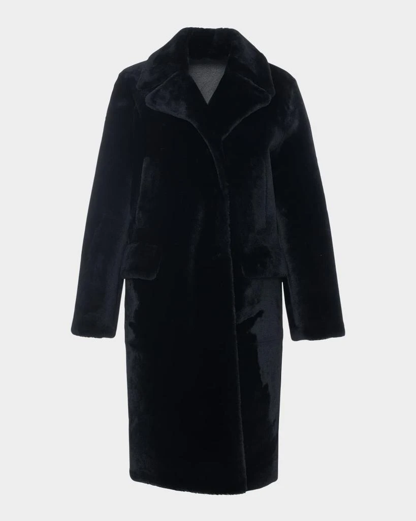 Shop Merino Shearling Lamb Short Coat on Sale at BeyondStyle – Get - Main Image