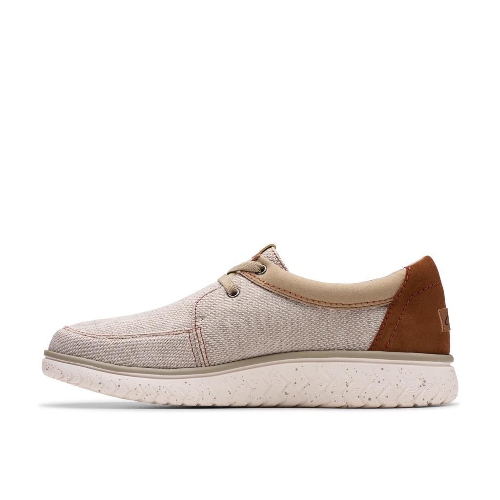 Clarks RelaxLite Lace in Beige Textile