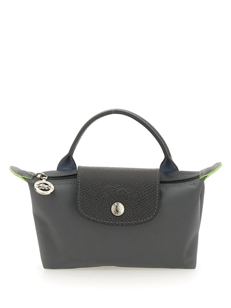 クラッチバッグ Longchamp Le Pliage Green Graphite Coloured Clutch Bag Le Pliage Green Graphite coloured clutch bag – Lord & Taylor