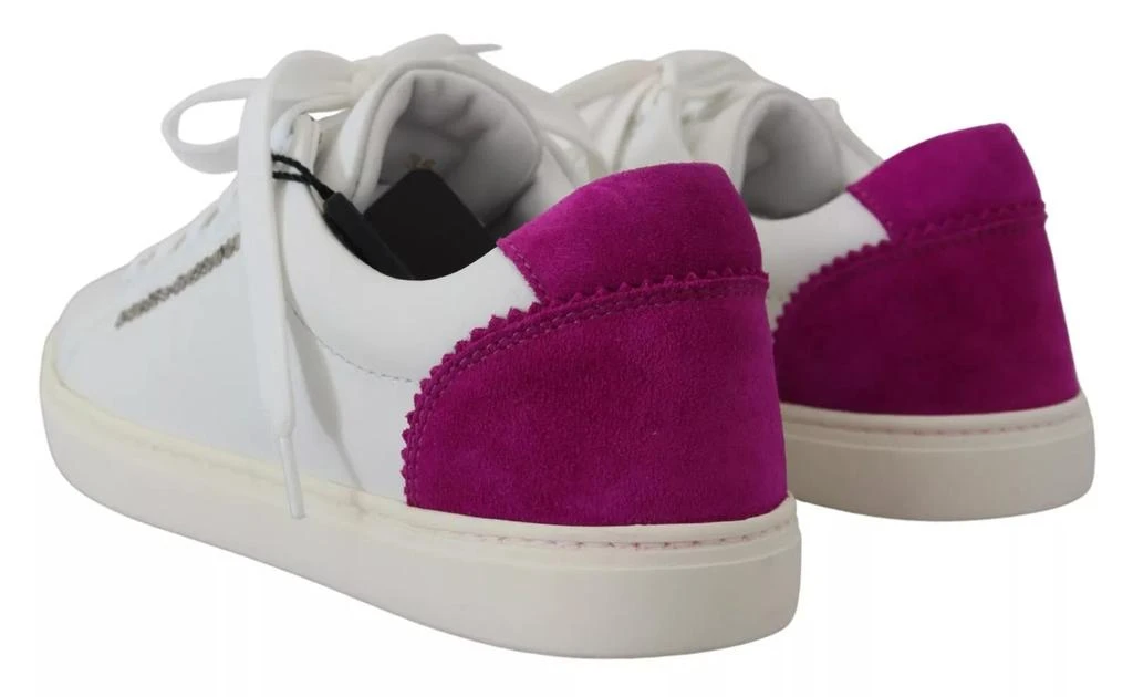 Dolce & Gabbana Classic Sneakers Women Leather Women's Shoes (Pre-Owned) 4