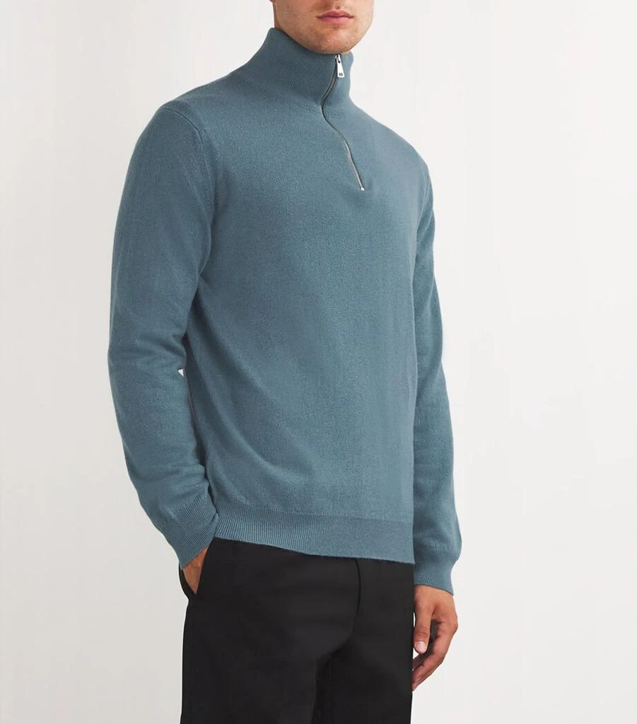 CO Cashmere Quarter-Zip Sweater 3