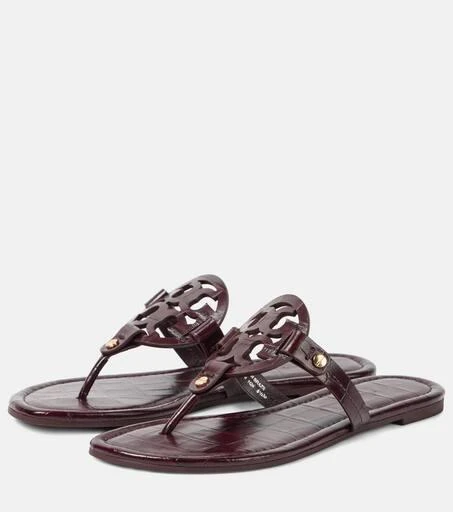 Tory Burch Miller leather thong sandals 4