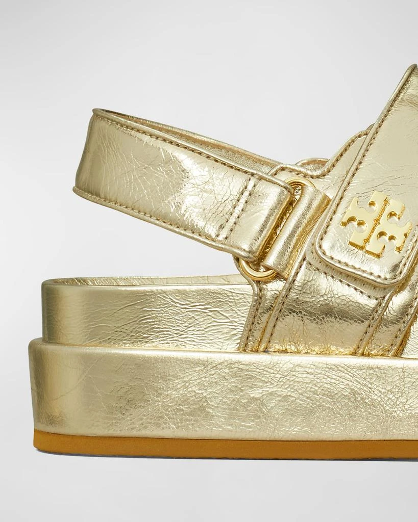 Tory Burch Kira Metallic Dual-Band Sport Sandals 3