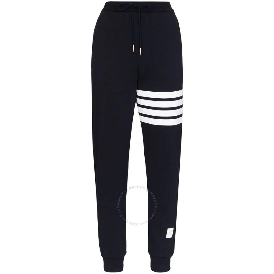 Thom Browne Navy 4-Bar Engineered Track Pants