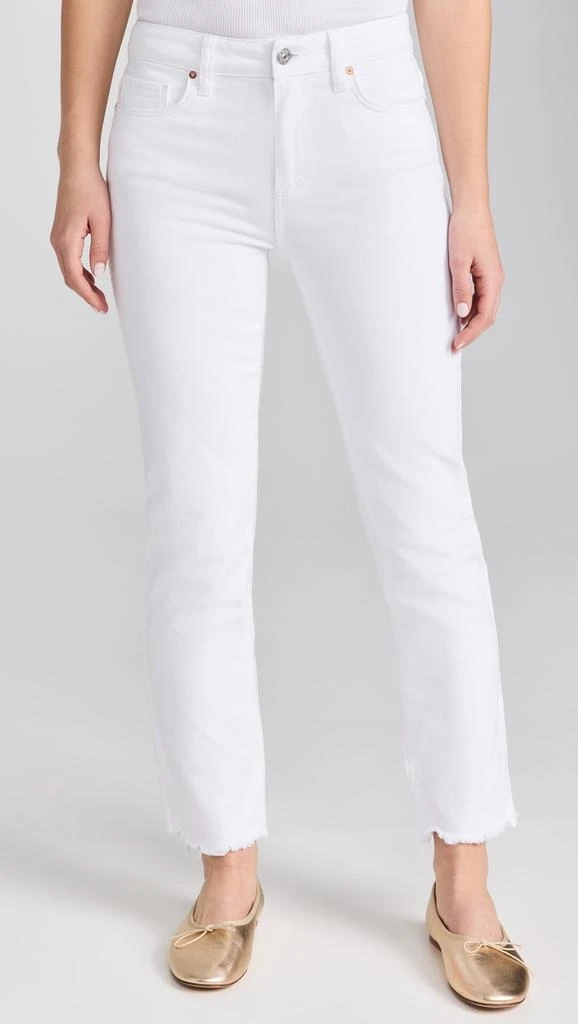 Paige White Noise Grand Hem Jeans 6