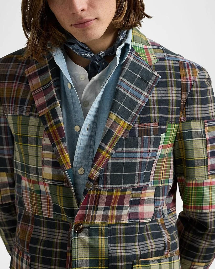 Ralph Lauren Men's Soft Tailored Patchwork Sport Coat 6