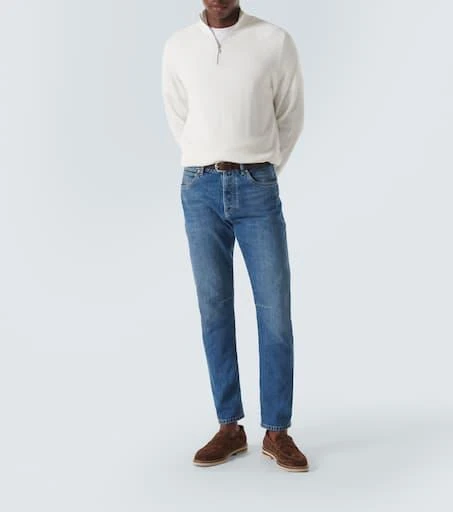 Brunello Cucinelli Suede penny loafers 2
