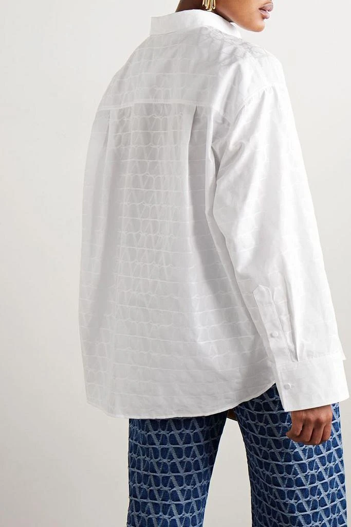 Valentino Cotton-jacquard shirt 4