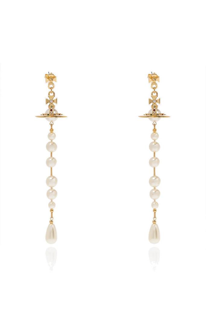 【関税&送料込】Vivienne Westwood Gold Balbina Earrings With 97DqOqe9pxbbyYuBLGNlX85hPQhnFy