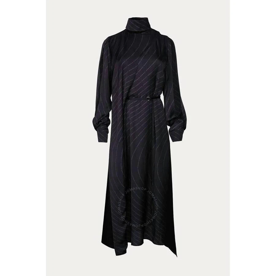 Boyarovskaya Ladies Spiral Dress Black 1
