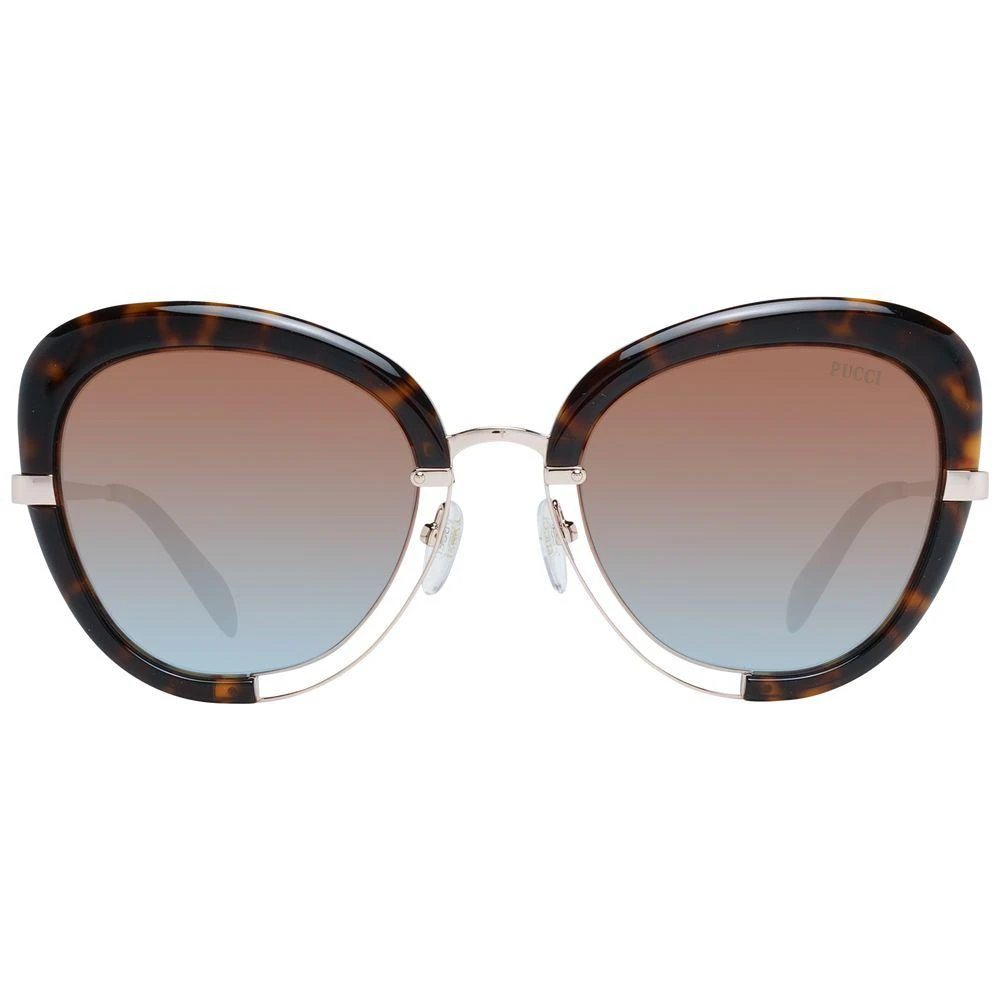 Emilio Pucci Brown Women Sunglasses Emilio Pucci Brown Plastic Women main image 2