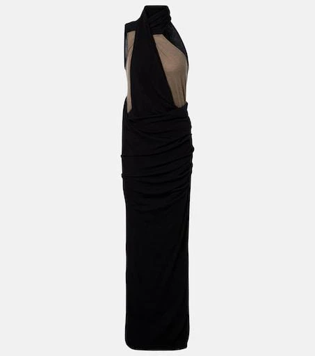 Entire Studios Draped metallic maxi dress - Dresses & Skirts - Free  Shipping - BeyondStyle