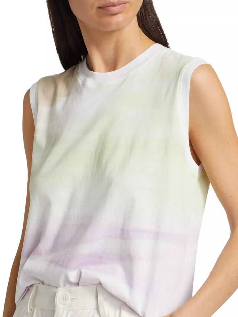 ATM Anthony Thomas Melillo Abstract Cotton-Jersey Top 6
