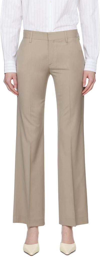 FILIPPA K Taupe Bootcut Trousers