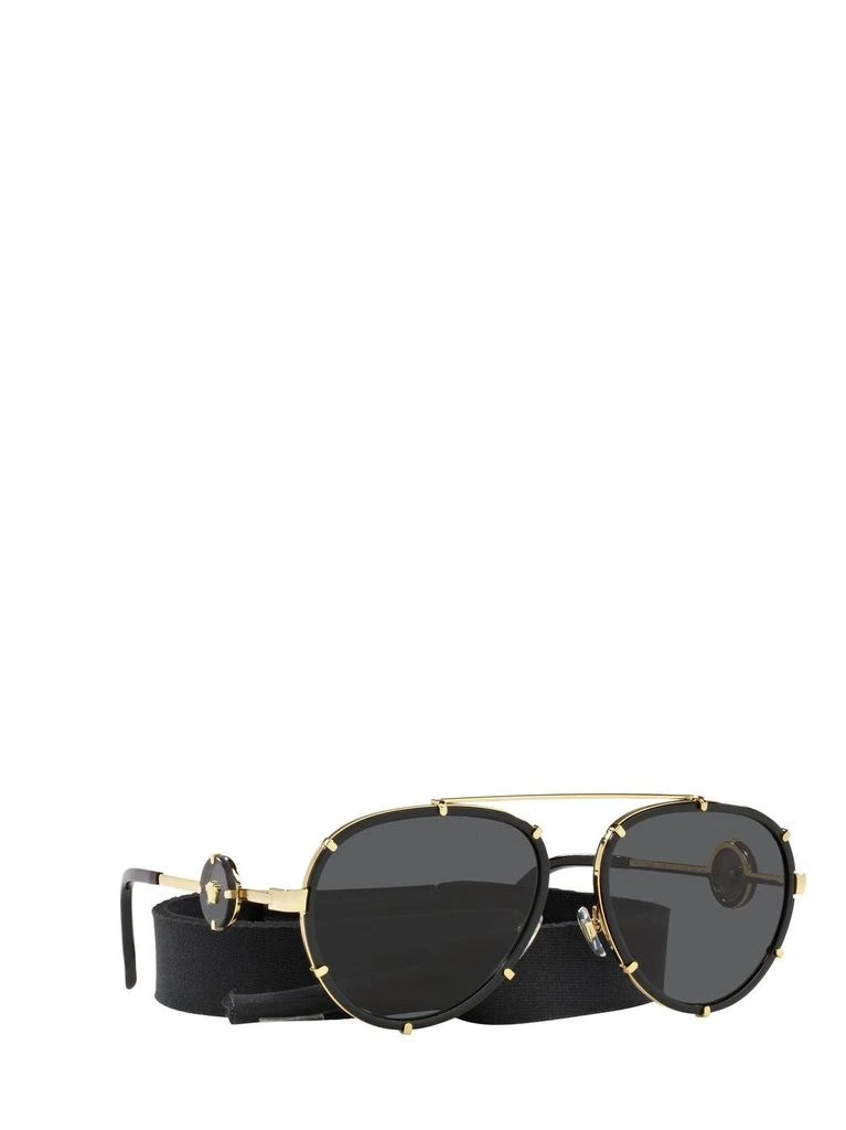 Versace Eyewear Versace Eyewear Aviator Frame Sunglasses 2