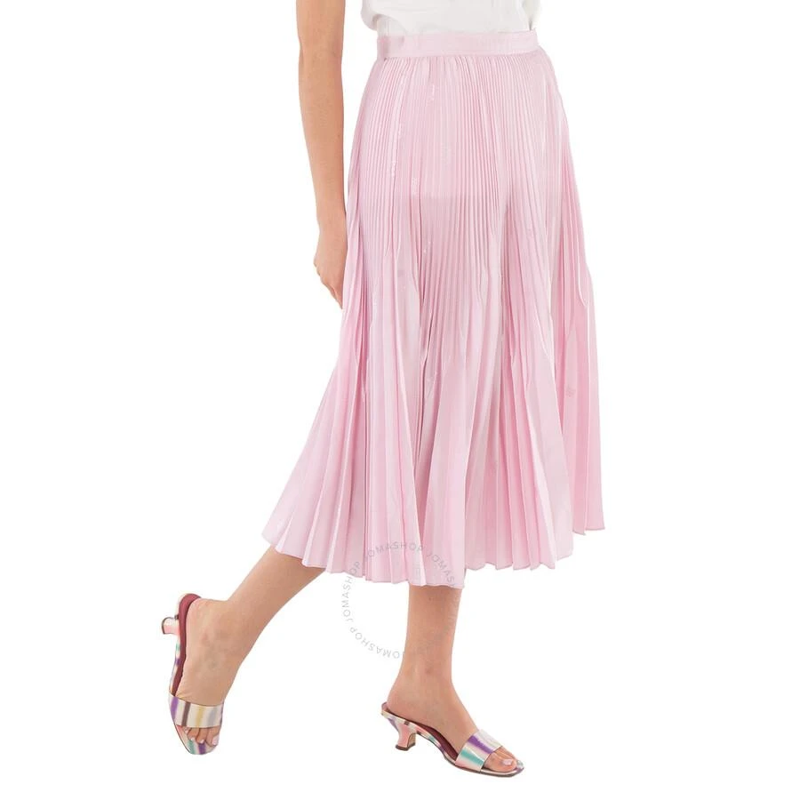 Burberry Pale Candy Pink Angelina Pleated Skirt 2