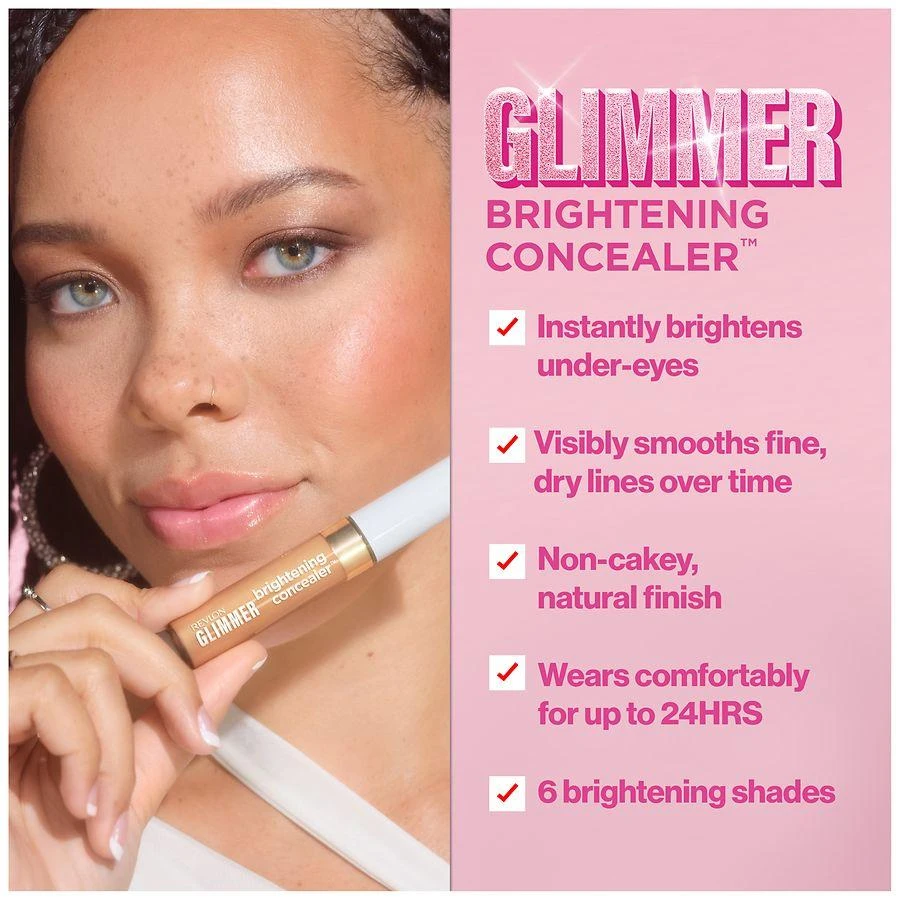 Revlon Glimmer Brightening Concealer 5