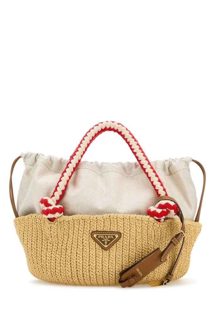 ハンドバッグ PRADA RAFFIA SMALL HANDBAG 19661961_43936376_600.jpg