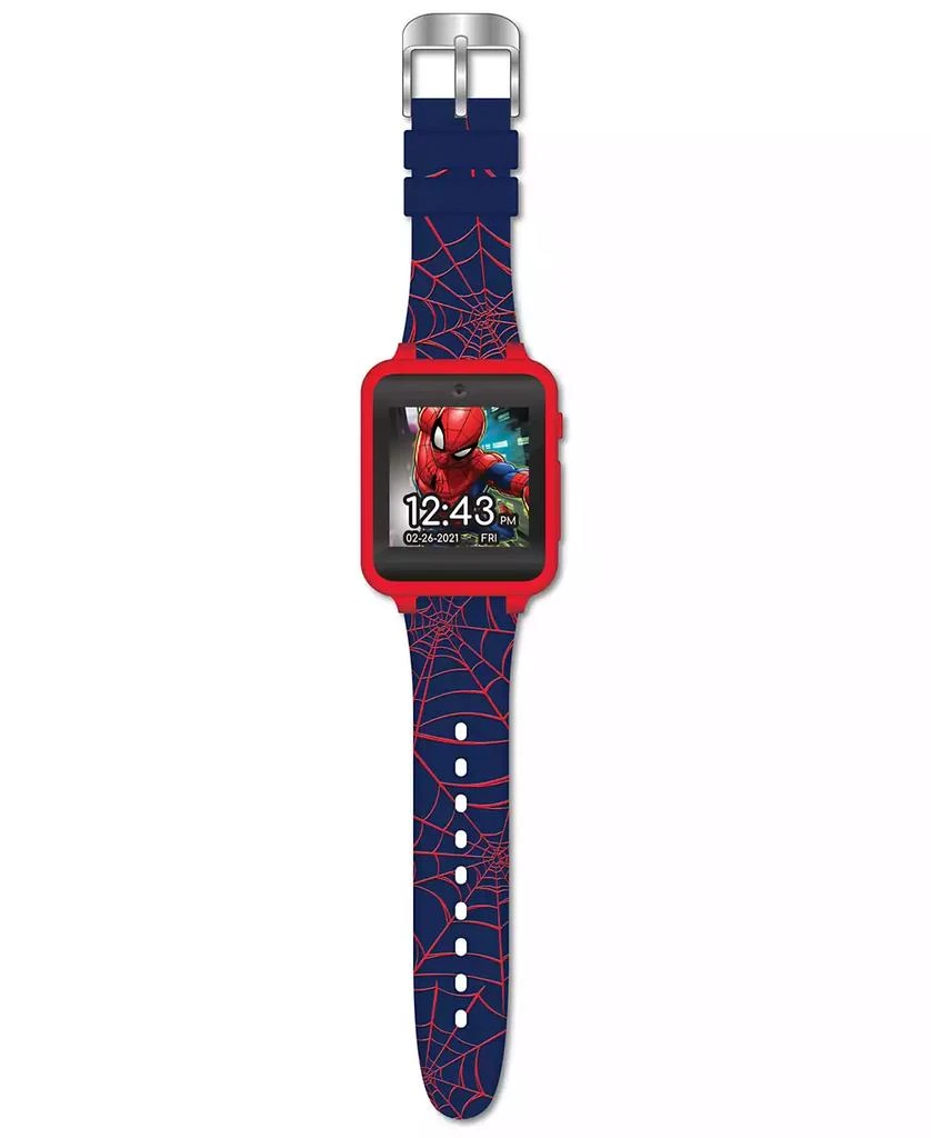 Accutime Kid's Spiderman Black Silicone Strap Smart Watch 46x41mm 2