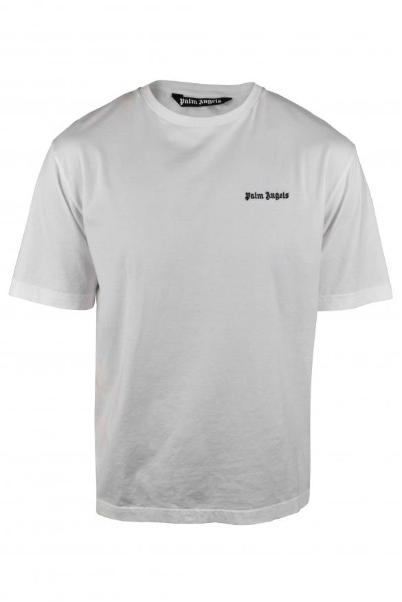 Palm Angels Crystal Pin Up T-Shirt - T-Shirts - BeyondStyle