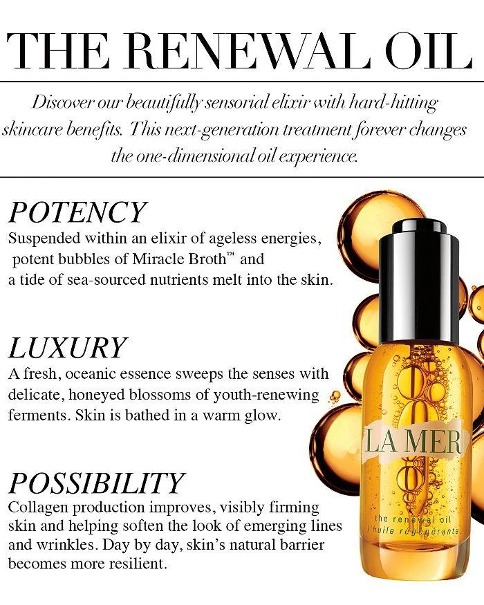 La Mer The Renewal Oil 0.5 oz. 4