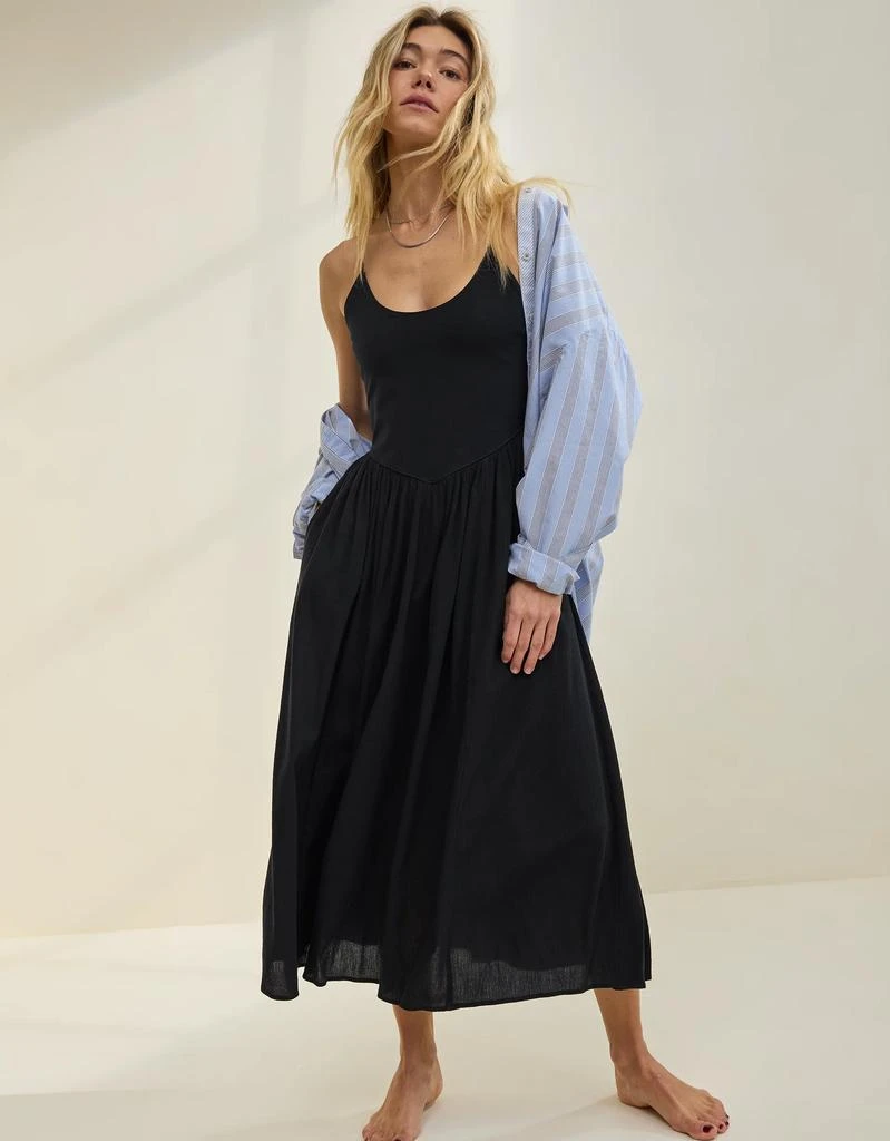 Aerie Aerie At The Barre Midi Dress 1