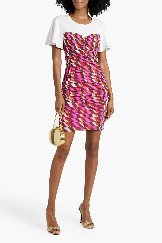 area crystal choker mini dress Crystal Strap Sequin Mini Dress – AREA