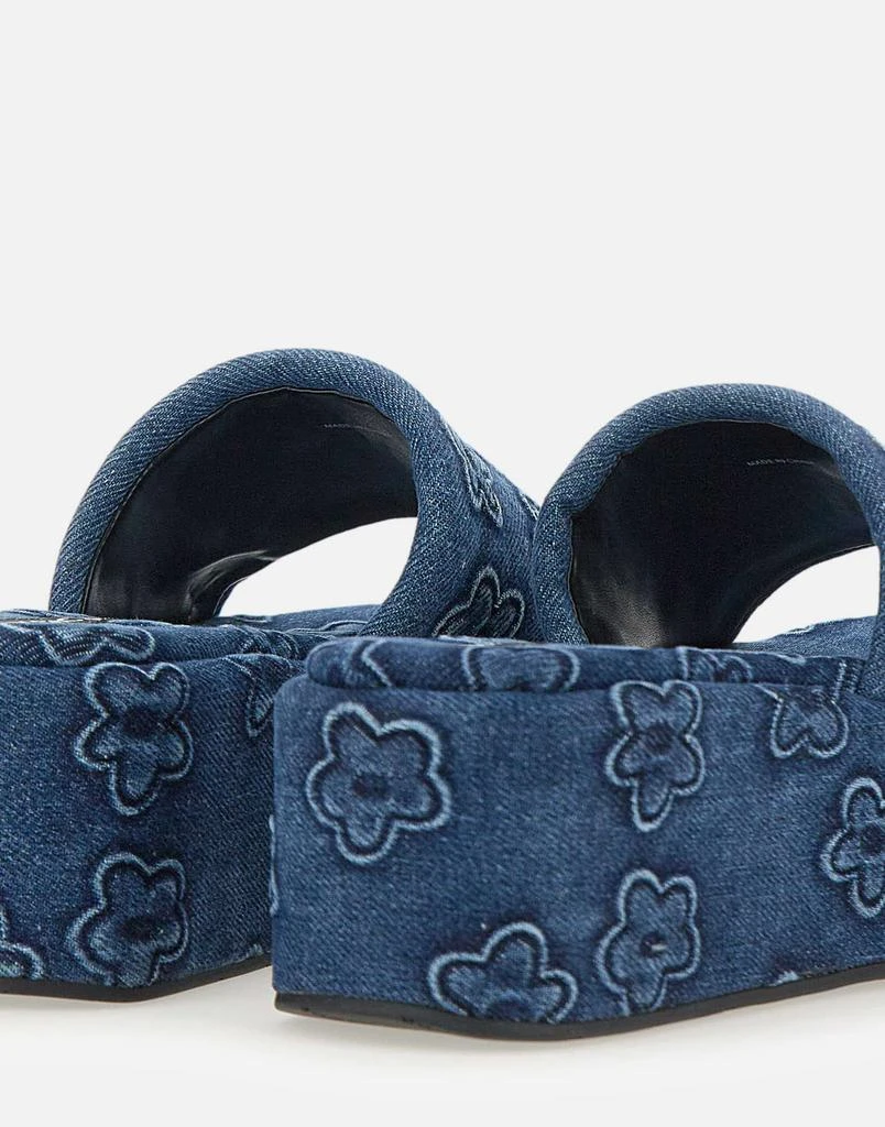 Marc Jacobs "The Puffy  Daisy Denim Platform Sandal" 7