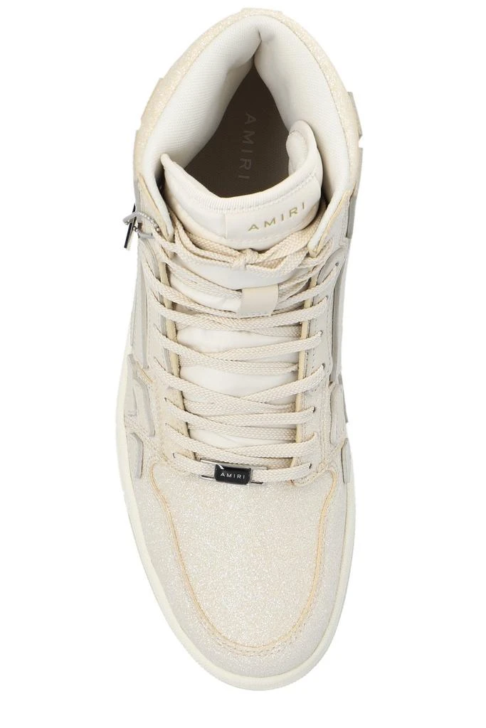 AMIRI Amiri Skeleton Embellished High-Top Sneakers 4