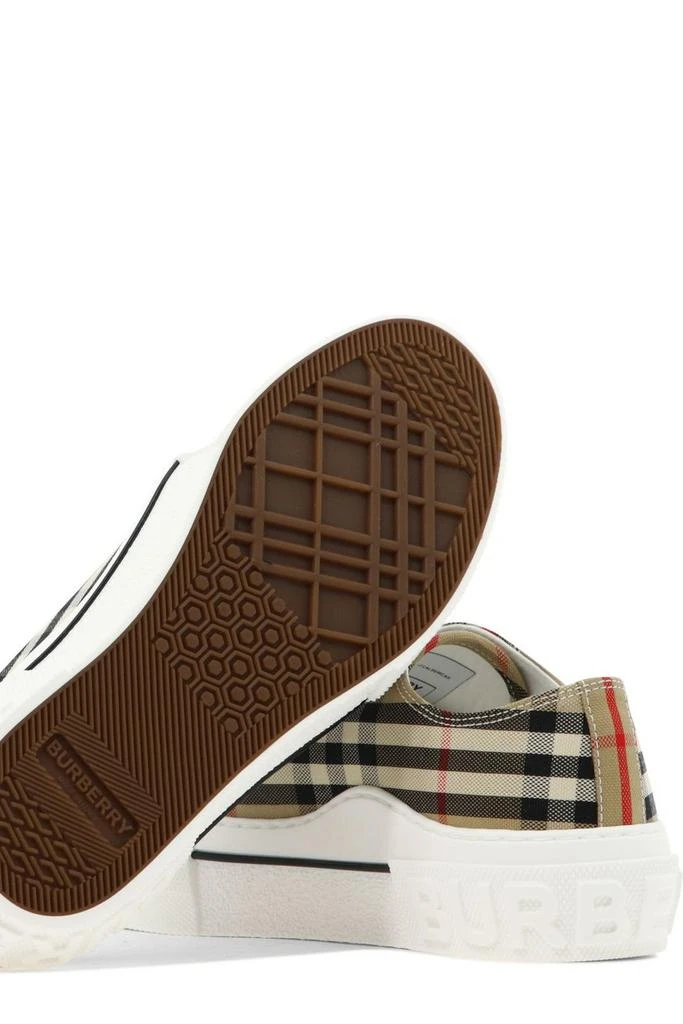 Burberry Burberry Checked Lace-Up Sneakers 5