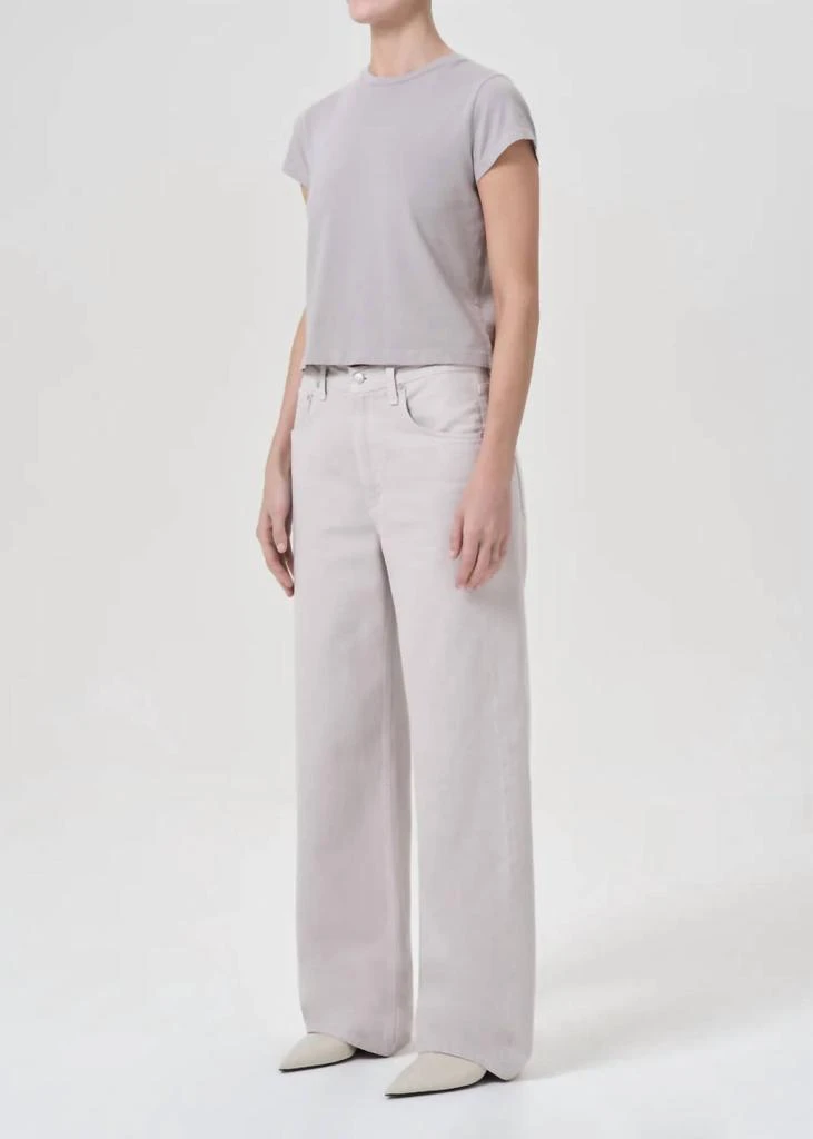 AGOLDE Agolde - Womens Shrunken Tee 5