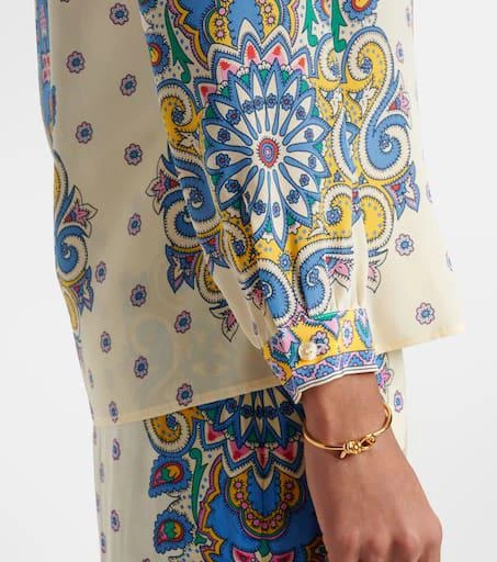 ETRO Printed silk shirt 5