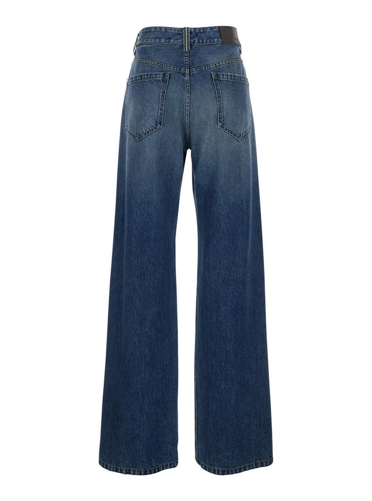 Brunello Cucinelli Brunello Cucinelli Logo Patch Boyfriend Jeans 2