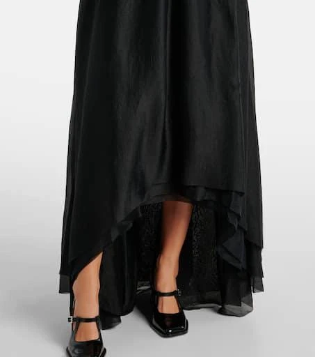 Jacques Wei Gathered maxi dress 5