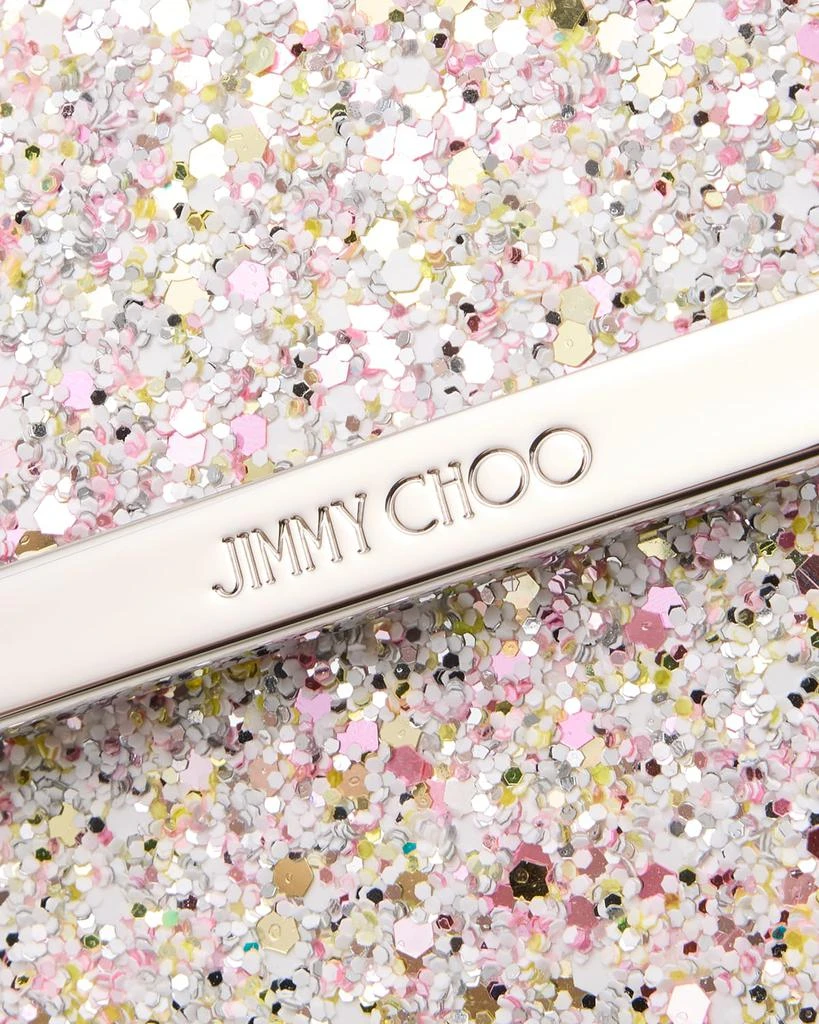 Jimmy Choo Emmie Flap Sequin Clutch Bag 5